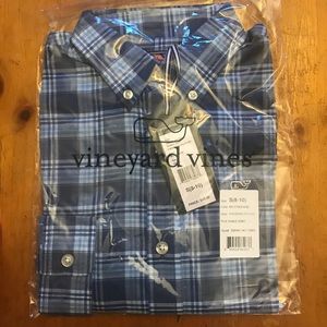 Vineyard Vines NWT boys  size 8/10 Long Sleeve